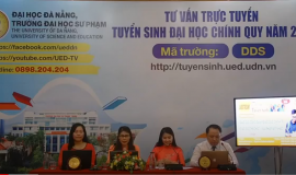 Link livestream tư vấn tuyển sinh Đại học năm 2020 của Khoa GDCT